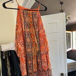 Orange Sundress